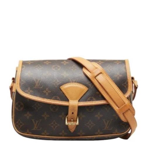 Pre-owned Canvas louis-vuitton-bags Louis Vuitton Vintage , Brown , Da...