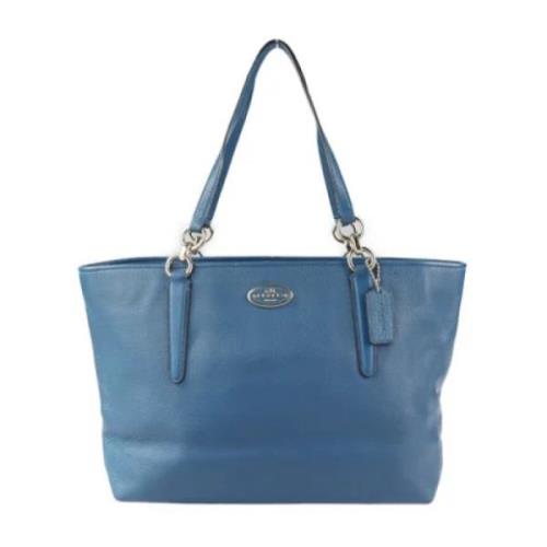 Pre-owned Fabric shoulder-bags Coach Pre-owned , Blue , Dames