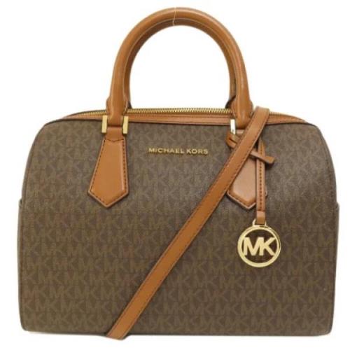 Pre-owned Canvas handbags Michael Kors Pre-owned , Brown , Dames