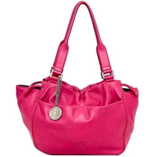 Pre-owned Fabric totes Loewe Pre-owned , Pink , Dames