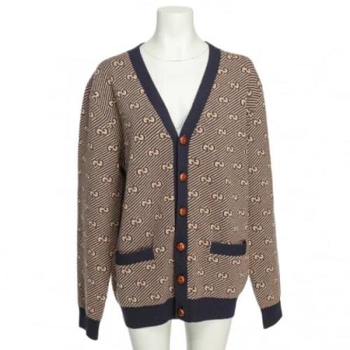 Pre-owned Wool tops Gucci Vintage , Beige , Dames