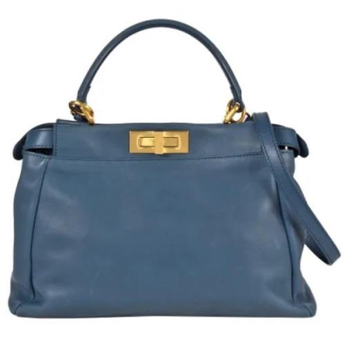 Pre-owned Fabric fendi-bags Fendi Vintage , Blue , Dames