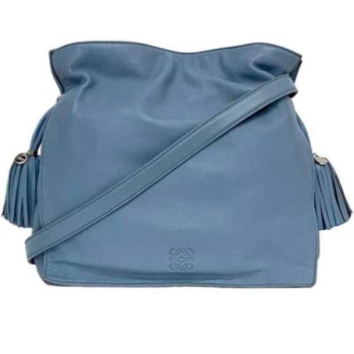 Pre-owned Fabric shoulder-bags Loewe Pre-owned , Blue , Dames