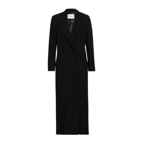 Maxi Blazer Coat met Transformable Style IVY OAK , Black , Dames