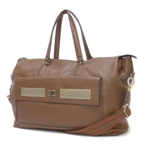 Pre-owned Leather totes Anya Hindmarch Pre-owned , Brown , Dames
