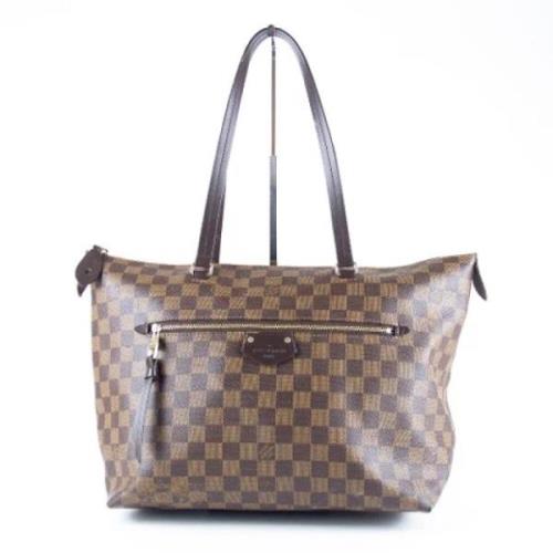 Pre-owned Leather totes Louis Vuitton Vintage , Brown , Dames