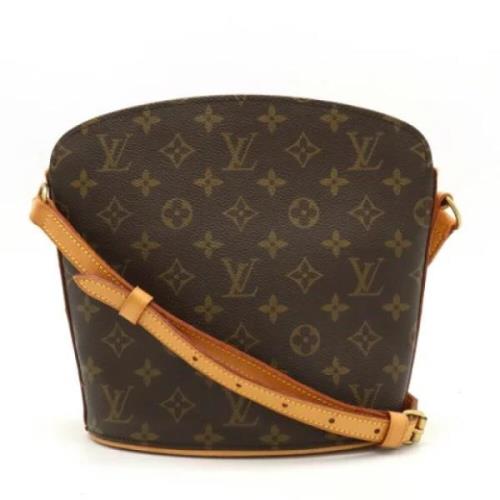 Pre-owned Canvas louis-vuitton-bags Louis Vuitton Vintage , Brown , Da...