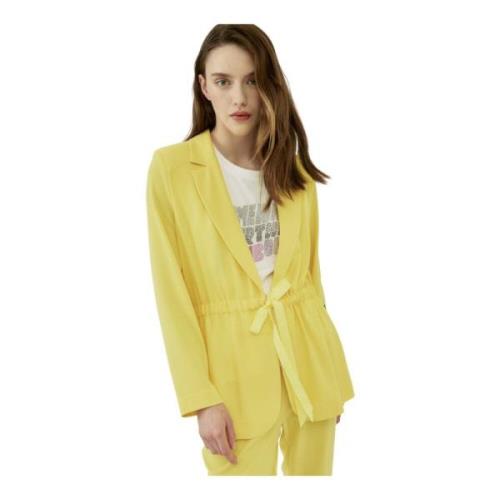 Jas met trekkoord Silvian Heach , Yellow , Dames