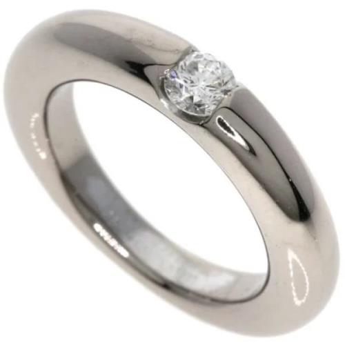 Pre-owned White Gold rings Cartier Vintage , Gray , Dames