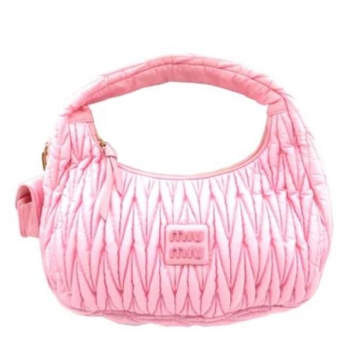 Pre-owned Fabric handbags Miu Miu Pre-owned , Pink , Dames