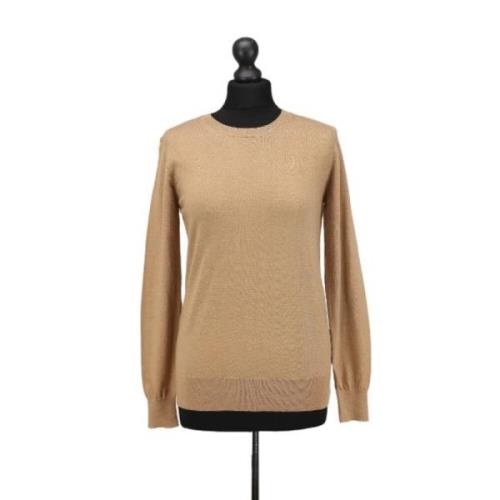 Pre-owned Wool tops Burberry Vintage , Brown , Dames