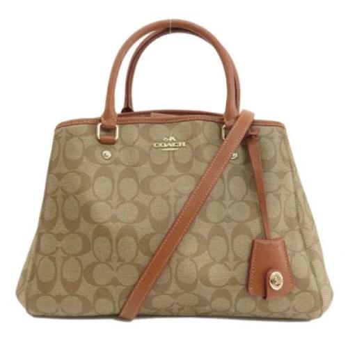 Pre-owned Canvas handbags Coach Pre-owned , Brown , Dames