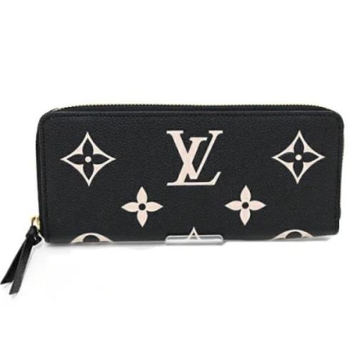 Pre-owned Fabric wallets Louis Vuitton Vintage , Black , Dames