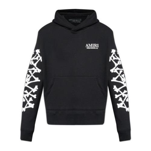 Sweatshirt met logo Amiri , Black , Heren