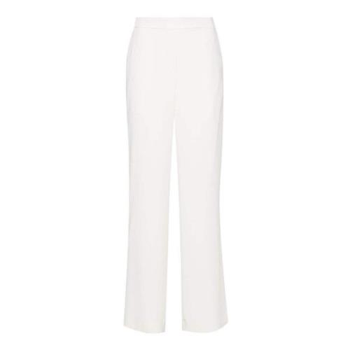 Hoge taille broek met centrale vouw P.a.r.o.s.h. , White , Dames