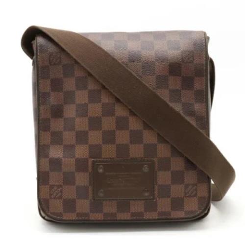 Pre-owned Canvas louis-vuitton-bags Louis Vuitton Vintage , Brown , Da...