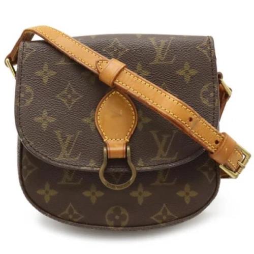 Pre-owned Canvas louis-vuitton-bags Louis Vuitton Vintage , Brown , Da...