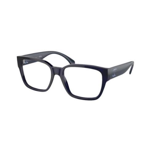 Blauw Frame Zonnebril Chanel , Blue , Unisex