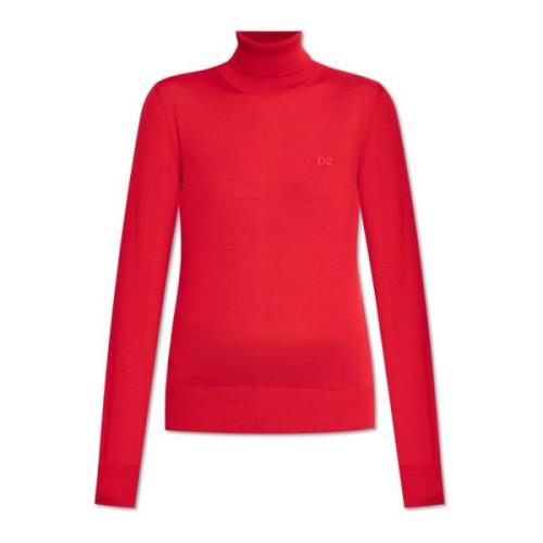 Wollen coltrui Dsquared2 , Red , Dames