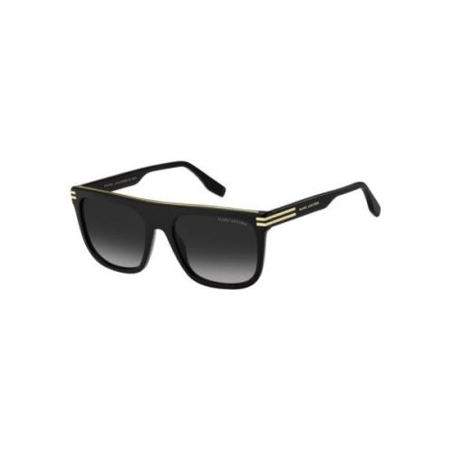 Zwarte zonnebril met stijl 586 Marc Jacobs , Black , Dames