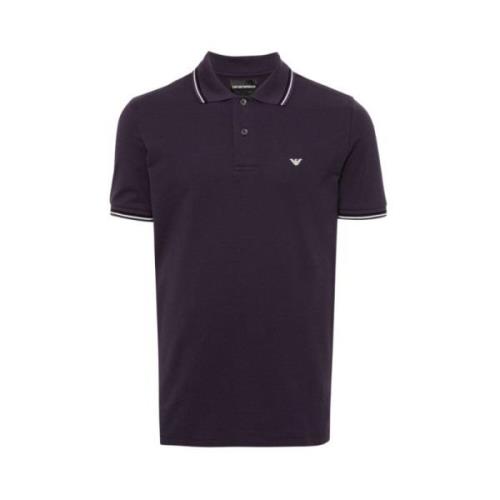 Klassieke Polo Emporio Armani , Purple , Heren