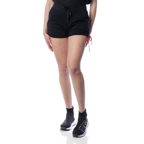 Logo Gang Contrast Shorts met Logo Banden en Contrast Veters John Rich...