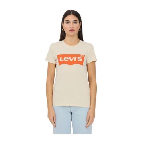 T-shirt Levi's , Beige , Dames