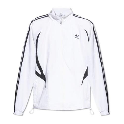 Sweatshirt met logo Adidas Originals , White , Heren