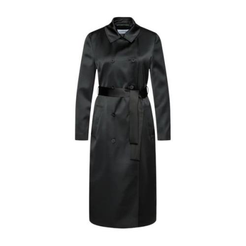 Stijlvolle Tinca Trenchcoat Calvin Klein , Black , Dames