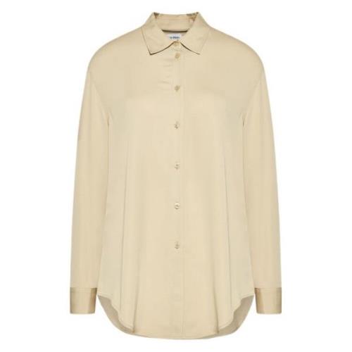 Elegante en Comfortabele Damesblouse Calvin Klein , Beige , Dames