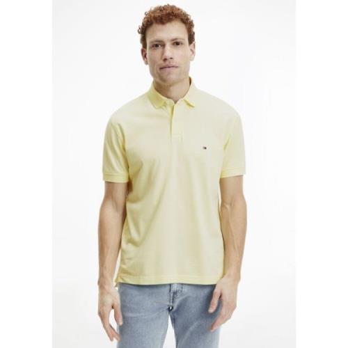 Polo Mw0Mw17770 Tommy Hilfiger , Yellow , Heren