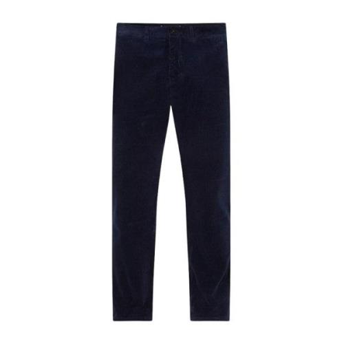 Velvet Chino's voor Mannen Tommy Hilfiger , Blue , Heren