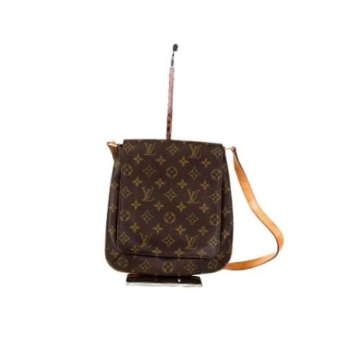 Pre-owned Canvas louis-vuitton-bags Louis Vuitton Vintage , Brown , Da...