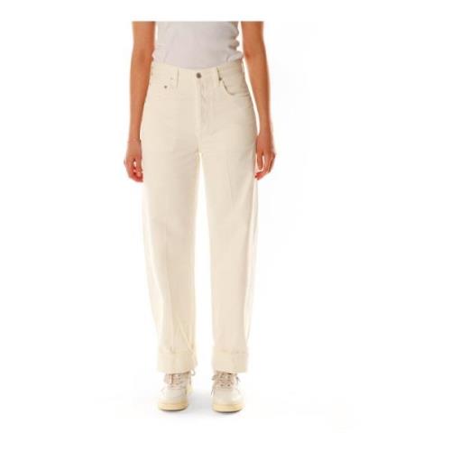 Baggy Straight Fit Jeans Citizens of Humanity , White , Dames