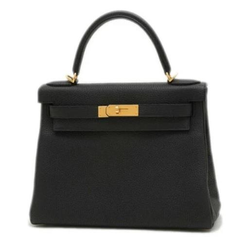 Pre-owned Fabric handbags Hermès Vintage , Black , Dames