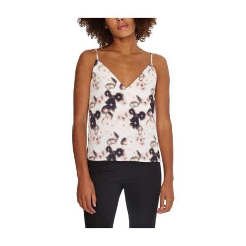 Stijlvolle Mouwloze Top voor Vrouwen Calvin Klein , White , Dames