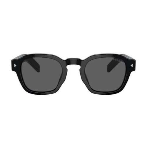 Moderne geometrische zonnebril Prada , Black , Heren
