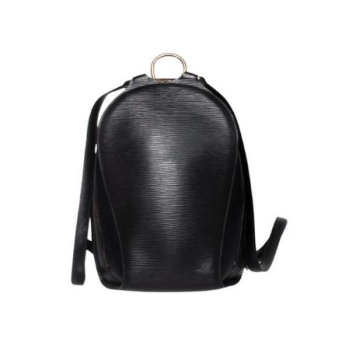 Pre-owned Leather louis-vuitton-bags Louis Vuitton Vintage , Black , D...