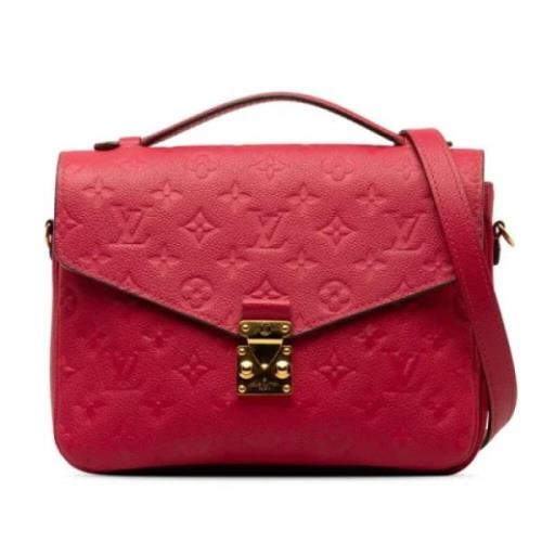 Pre-owned Fabric louis-vuitton-bags Louis Vuitton Vintage , Red , Dame...