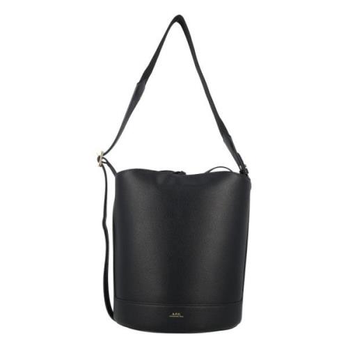 Zwarte Ana Bucket Tas A.p.c. , Black , Dames