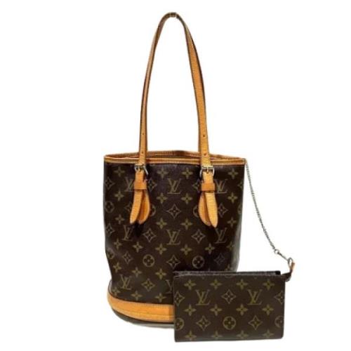 Pre-owned Fabric louis-vuitton-bags Louis Vuitton Vintage , Brown , Da...