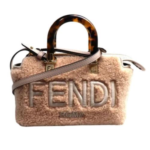 Pre-owned Fabric fendi-bags Fendi Vintage , Beige , Dames