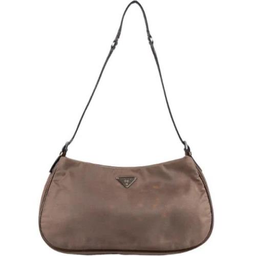 Pre-owned Leather shoulder-bags Louis Vuitton Vintage , Brown , Dames