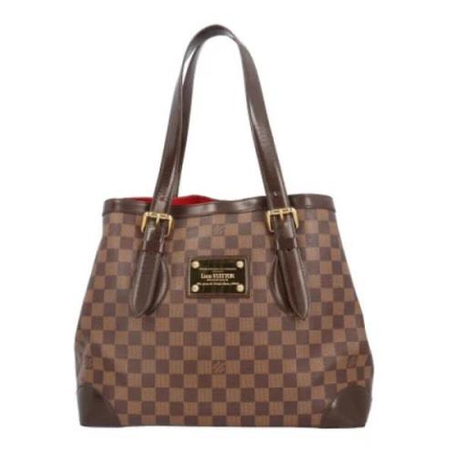 Pre-owned Canvas shoulder-bags Louis Vuitton Vintage , Brown , Dames