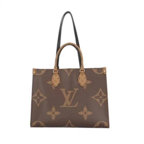 Pre-owned Canvas shoulder-bags Louis Vuitton Vintage , Brown , Dames