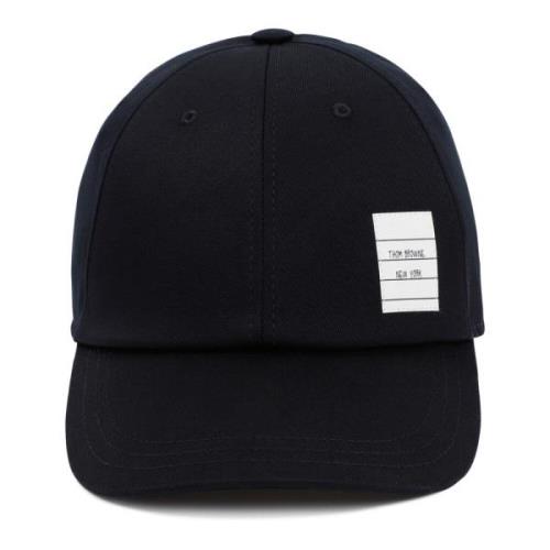 Blauwe Baseball Cap Accessoires Thom Browne , Blue , Heren