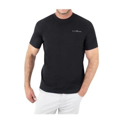 Heren Casual T-Shirt Nemol John Richmond , Black , Heren