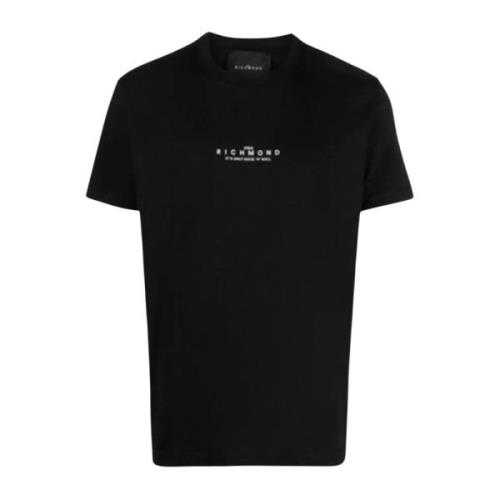 Heren Casual T-Shirt Lakoi John Richmond , Black , Heren