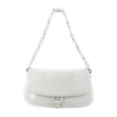 Pre-owned Fabric shoulder-bags Bally Pre-owned , White , Dames