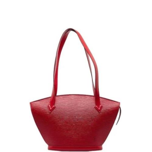 Pre-owned Fabric louis-vuitton-bags Louis Vuitton Vintage , Red , Dame...